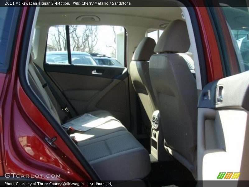 Wild Cherry Metallic / Sandstone 2011 Volkswagen Tiguan S 4Motion