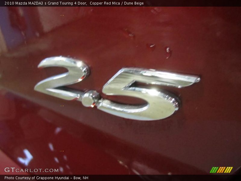 Copper Red Mica / Dune Beige 2010 Mazda MAZDA3 s Grand Touring 4 Door