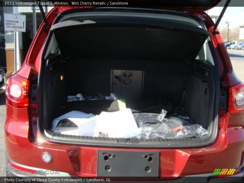 Wild Cherry Metallic / Sandstone 2011 Volkswagen Tiguan S 4Motion