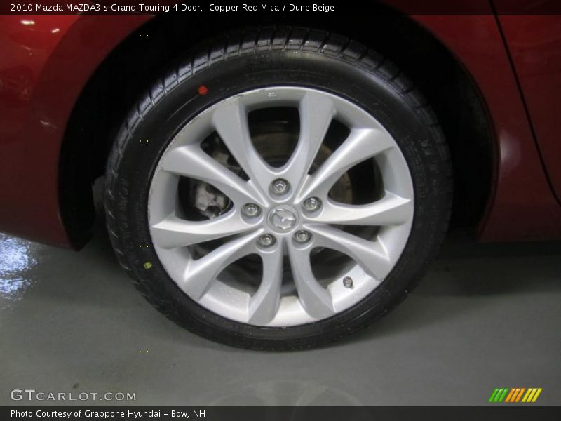 Copper Red Mica / Dune Beige 2010 Mazda MAZDA3 s Grand Touring 4 Door