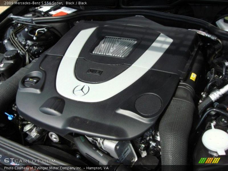  2009 S 550 Sedan Engine - 5.5 Liter DOHC 32-Valve VVT V8