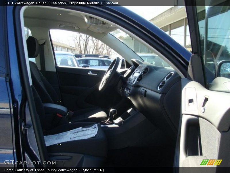 Night Blue Metallic / Charcoal 2011 Volkswagen Tiguan SE 4Motion