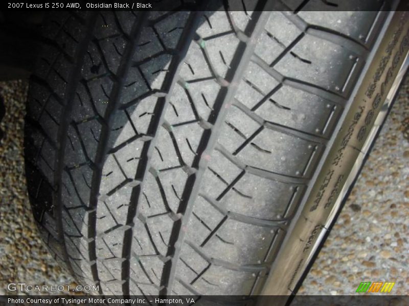 Obsidian Black / Black 2007 Lexus IS 250 AWD