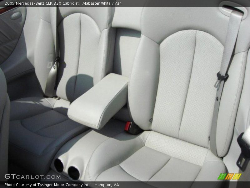 Alabaster White / Ash 2005 Mercedes-Benz CLK 320 Cabriolet