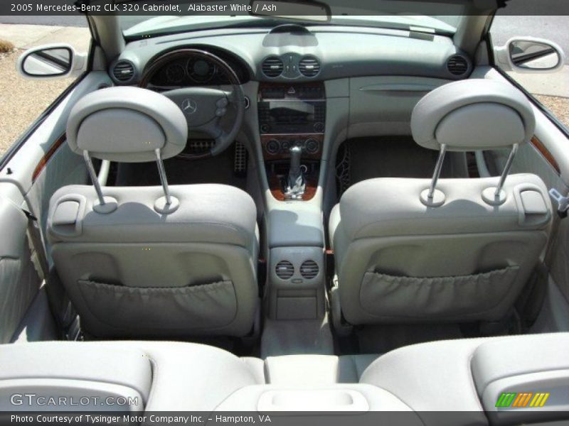 Alabaster White / Ash 2005 Mercedes-Benz CLK 320 Cabriolet