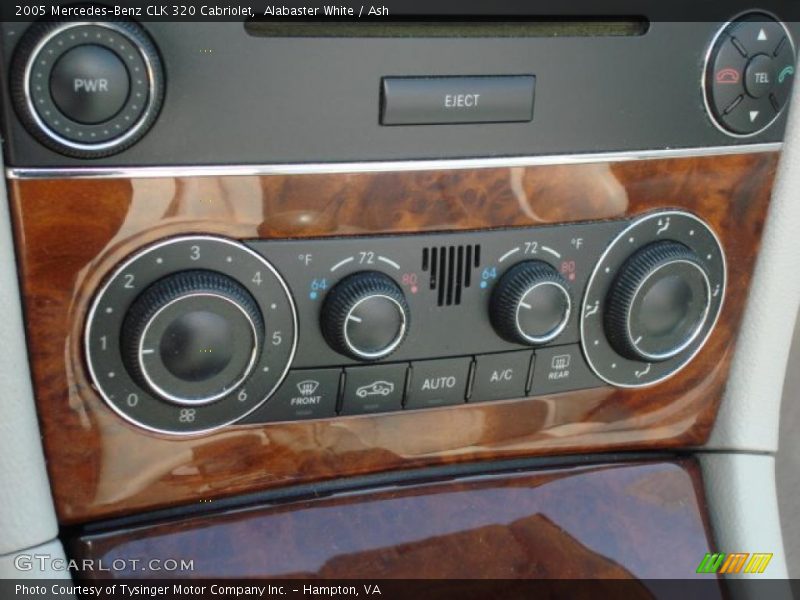 Alabaster White / Ash 2005 Mercedes-Benz CLK 320 Cabriolet