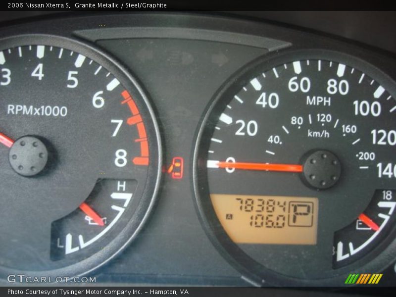 Granite Metallic / Steel/Graphite 2006 Nissan Xterra S