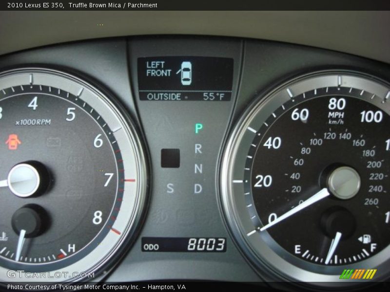 Truffle Brown Mica / Parchment 2010 Lexus ES 350
