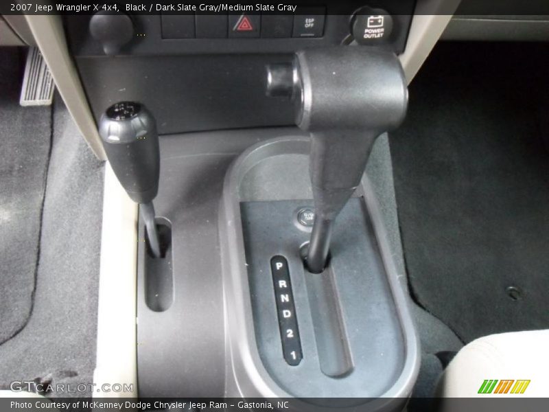 Black / Dark Slate Gray/Medium Slate Gray 2007 Jeep Wrangler X 4x4