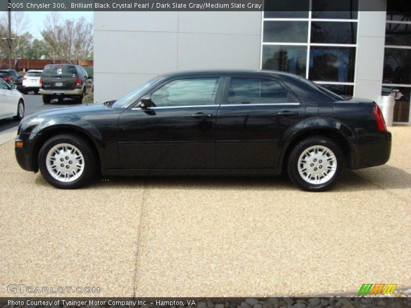 Brilliant Black Crystal Pearl / Dark Slate Gray/Medium Slate Gray 2005 Chrysler 300