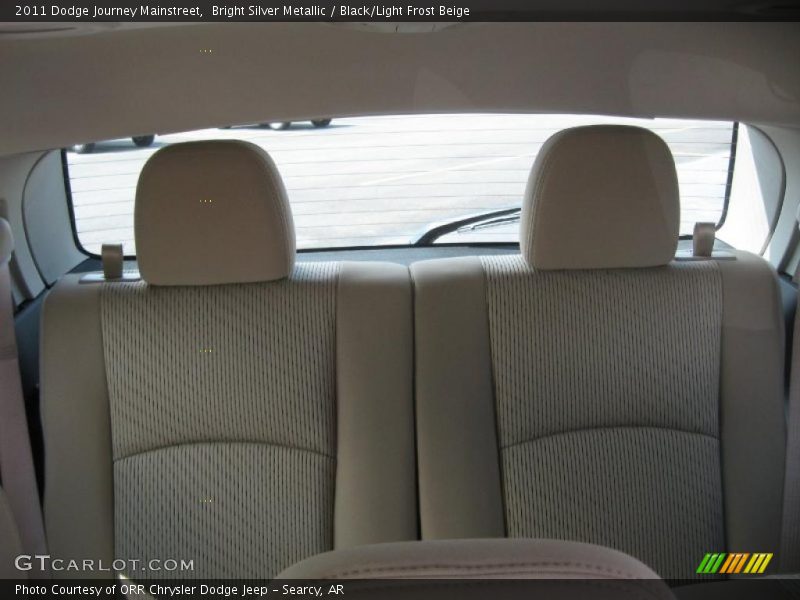 Bright Silver Metallic / Black/Light Frost Beige 2011 Dodge Journey Mainstreet