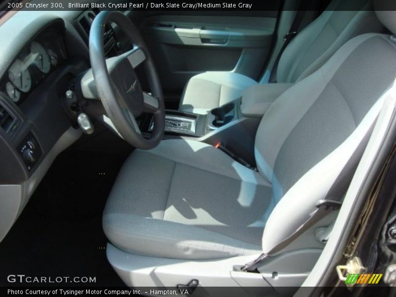 Brilliant Black Crystal Pearl / Dark Slate Gray/Medium Slate Gray 2005 Chrysler 300