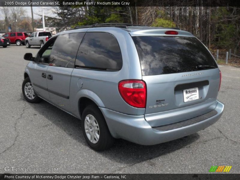 Butane Blue Pearl / Medium Slate Gray 2005 Dodge Grand Caravan SE