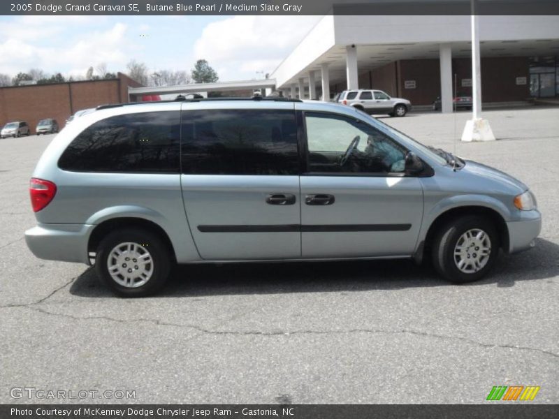 Butane Blue Pearl / Medium Slate Gray 2005 Dodge Grand Caravan SE