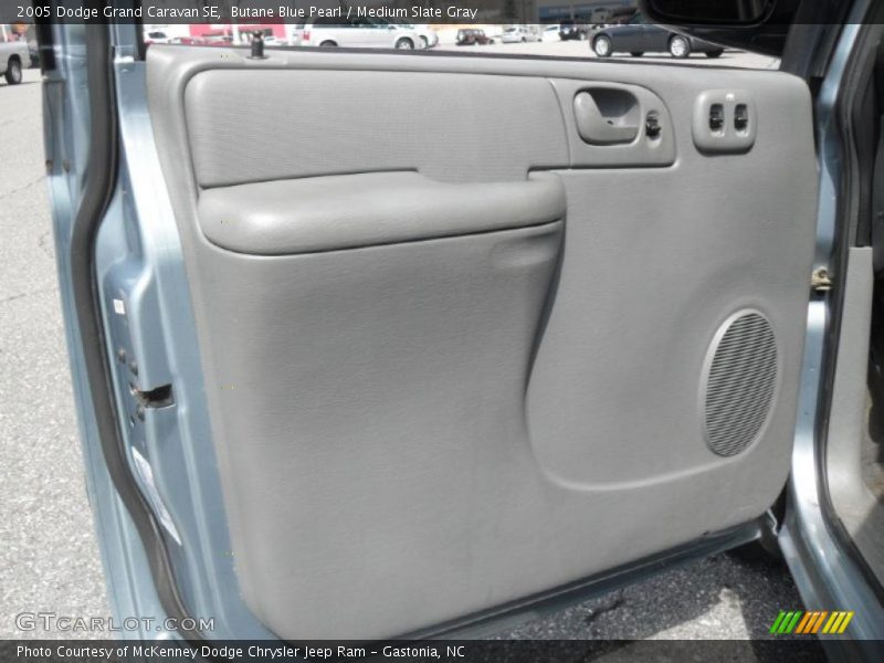 Butane Blue Pearl / Medium Slate Gray 2005 Dodge Grand Caravan SE