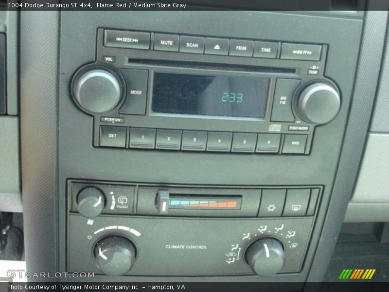 Controls of 2004 Durango ST 4x4