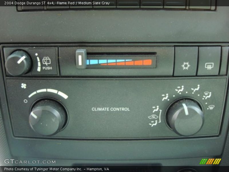 Controls of 2004 Durango ST 4x4