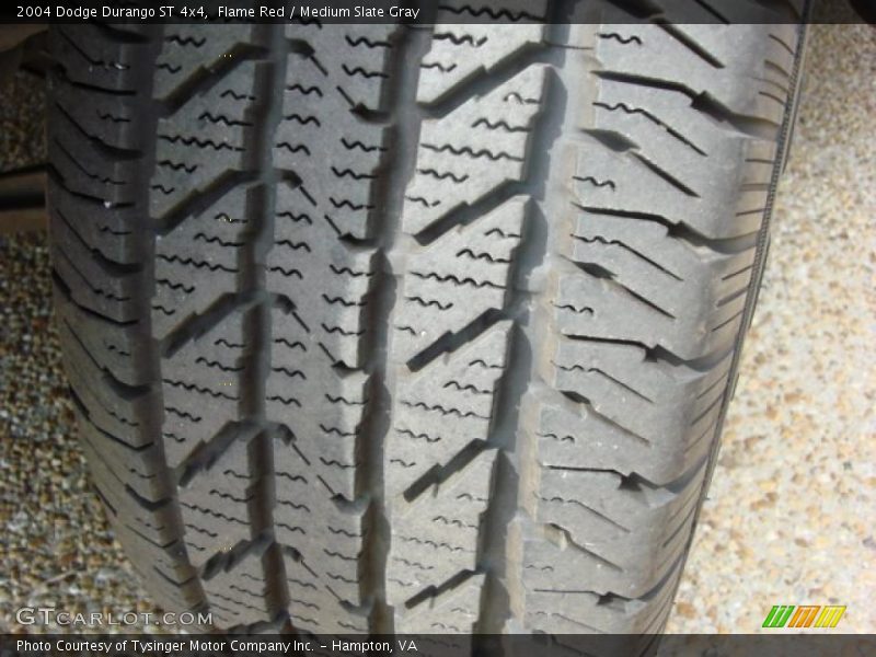 Flame Red / Medium Slate Gray 2004 Dodge Durango ST 4x4