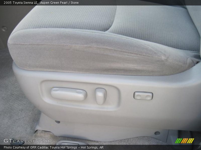 Aspen Green Pearl / Stone 2005 Toyota Sienna LE