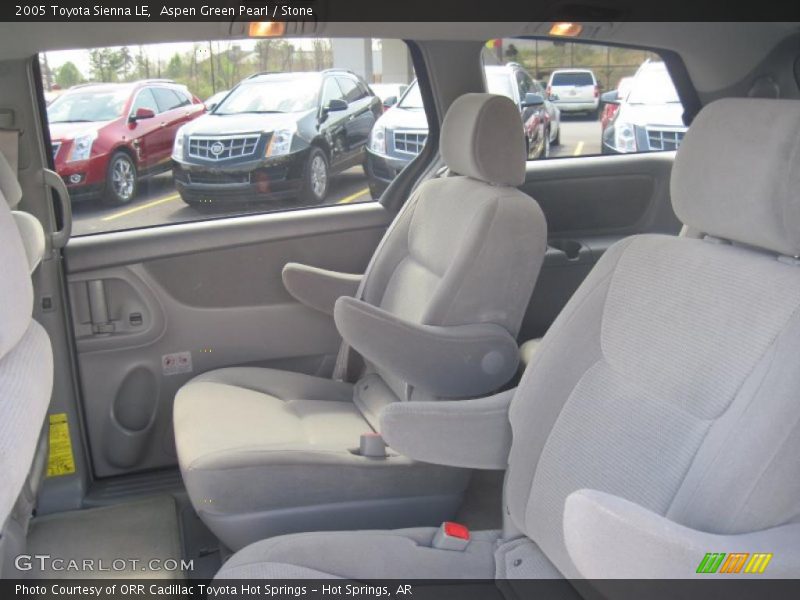 Aspen Green Pearl / Stone 2005 Toyota Sienna LE