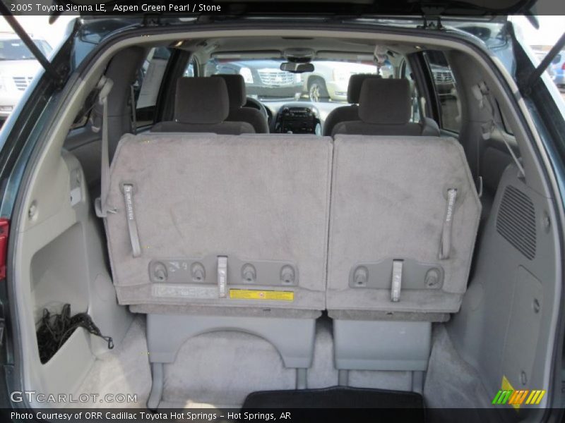 Aspen Green Pearl / Stone 2005 Toyota Sienna LE