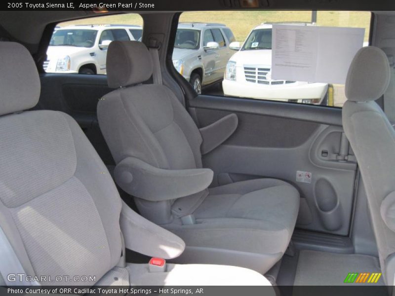 Aspen Green Pearl / Stone 2005 Toyota Sienna LE
