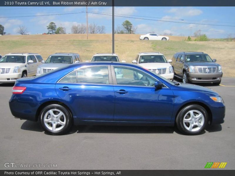 Blue Ribbon Metallic / Ash Gray 2010 Toyota Camry LE V6