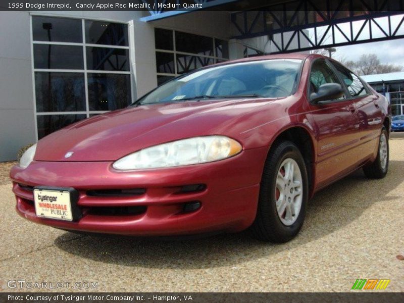 Candy Apple Red Metallic / Medium Quartz 1999 Dodge Intrepid