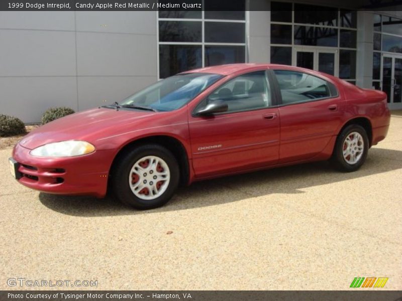 Candy Apple Red Metallic / Medium Quartz 1999 Dodge Intrepid