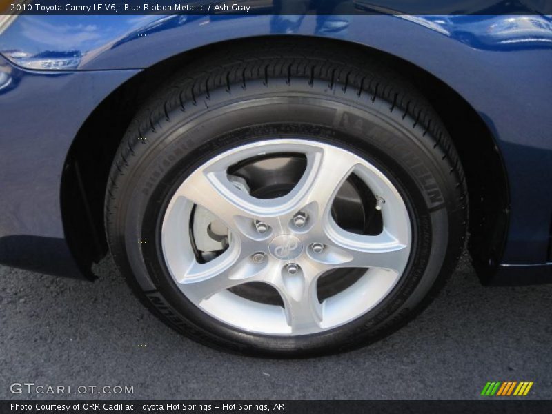 Blue Ribbon Metallic / Ash Gray 2010 Toyota Camry LE V6