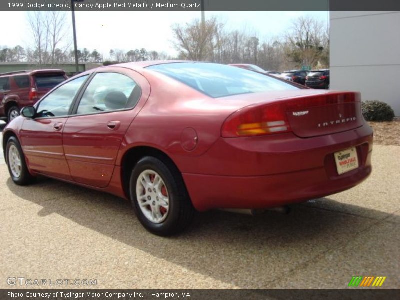 Candy Apple Red Metallic / Medium Quartz 1999 Dodge Intrepid