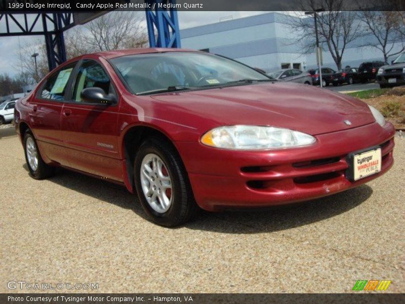 Candy Apple Red Metallic / Medium Quartz 1999 Dodge Intrepid