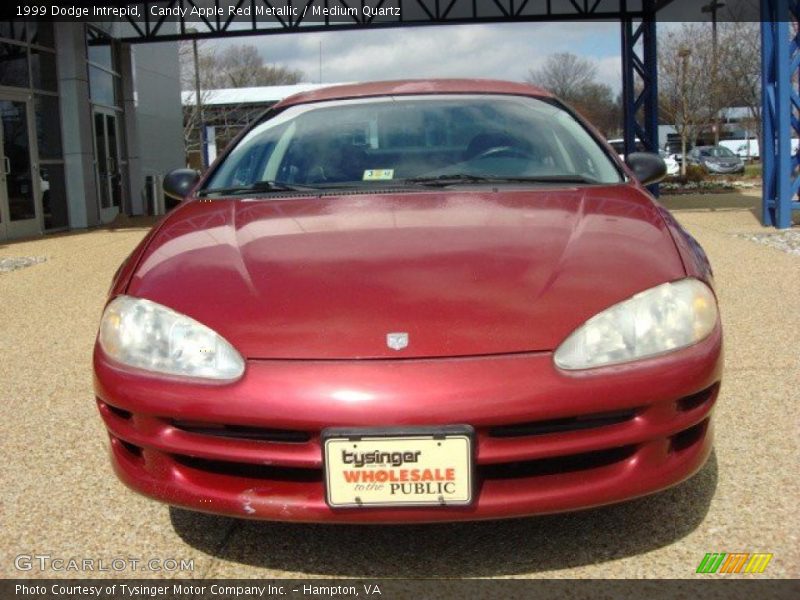 Candy Apple Red Metallic / Medium Quartz 1999 Dodge Intrepid