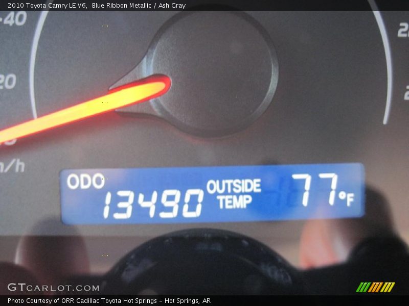 Blue Ribbon Metallic / Ash Gray 2010 Toyota Camry LE V6