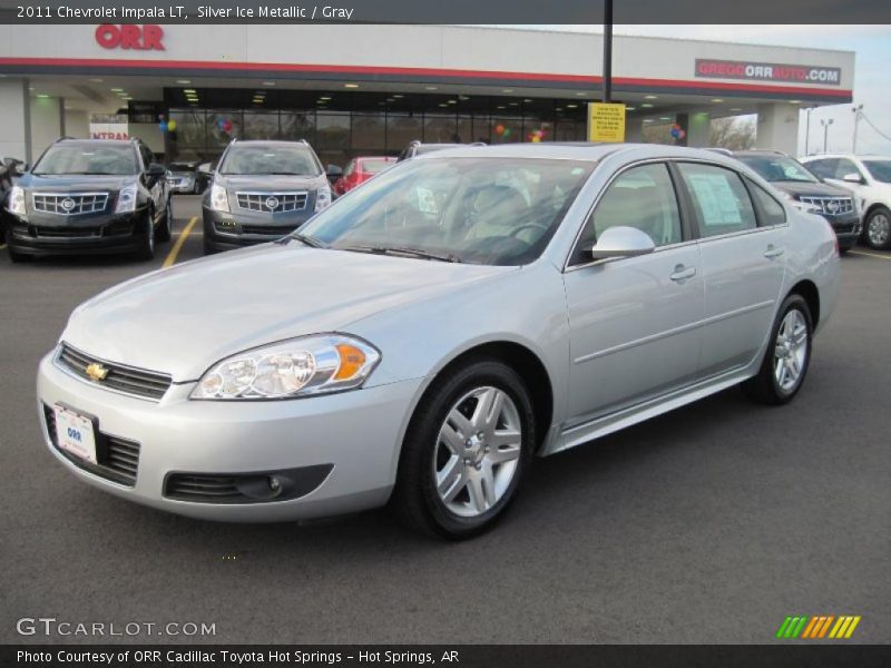 Silver Ice Metallic / Gray 2011 Chevrolet Impala LT