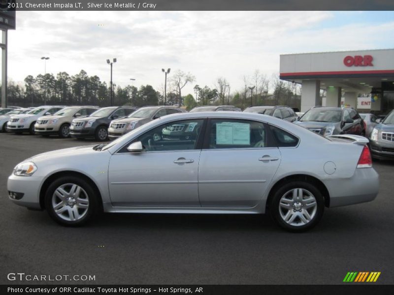 Silver Ice Metallic / Gray 2011 Chevrolet Impala LT