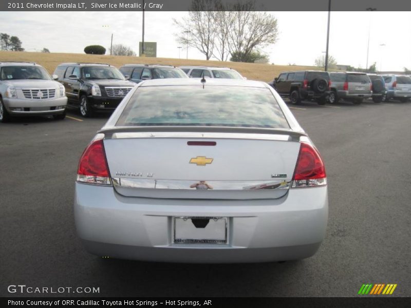 Silver Ice Metallic / Gray 2011 Chevrolet Impala LT