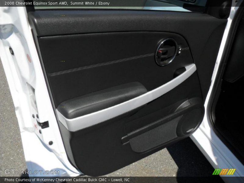 Summit White / Ebony 2008 Chevrolet Equinox Sport AWD