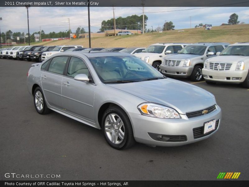 Front 3/4 View of 2011 Impala LT