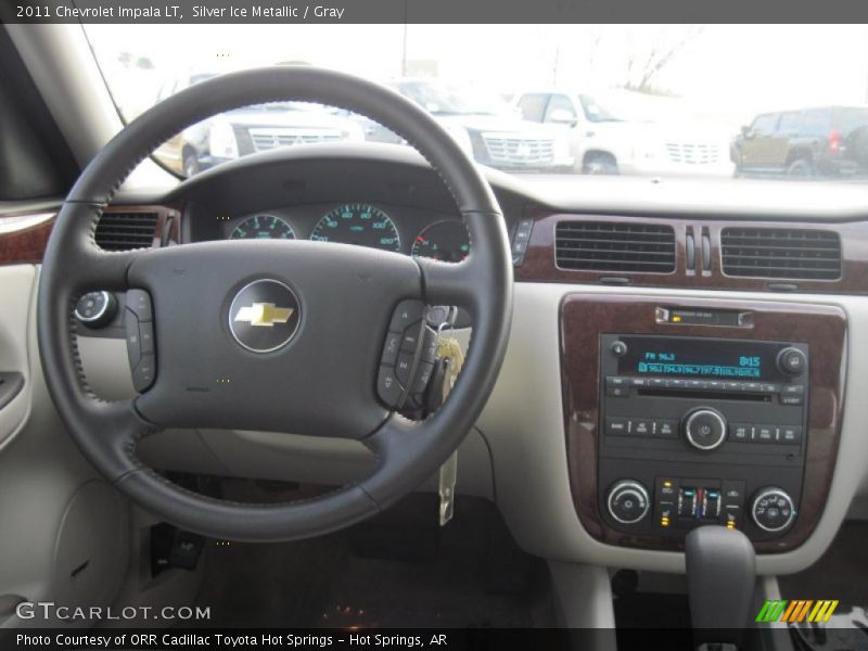 Silver Ice Metallic / Gray 2011 Chevrolet Impala LT