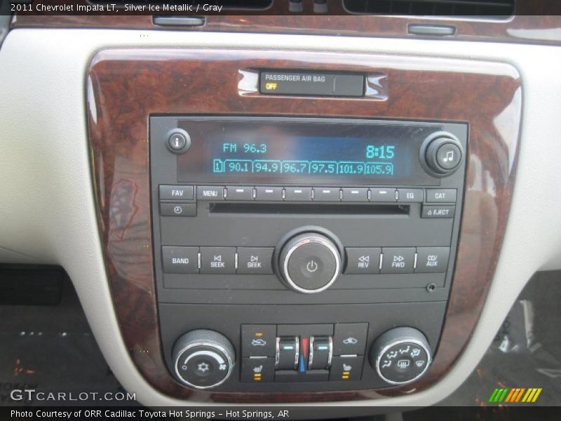 Controls of 2011 Impala LT