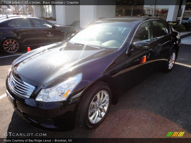 Black Obsidian / Graphite 2008 Infiniti G 35 x Sedan