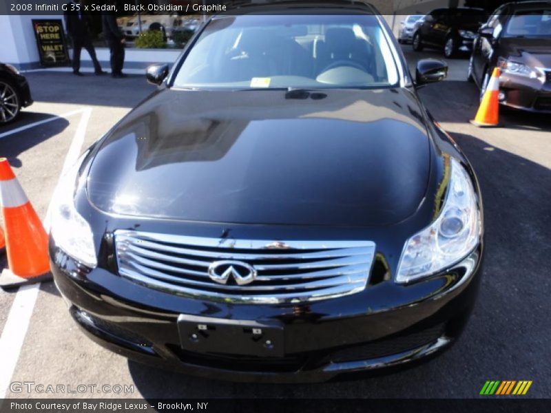 Black Obsidian / Graphite 2008 Infiniti G 35 x Sedan