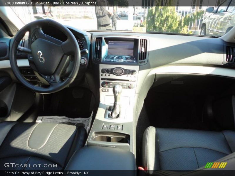 Black Obsidian / Graphite 2008 Infiniti G 35 x Sedan