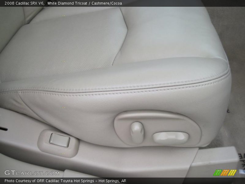 White Diamond Tricoat / Cashmere/Cocoa 2008 Cadillac SRX V6