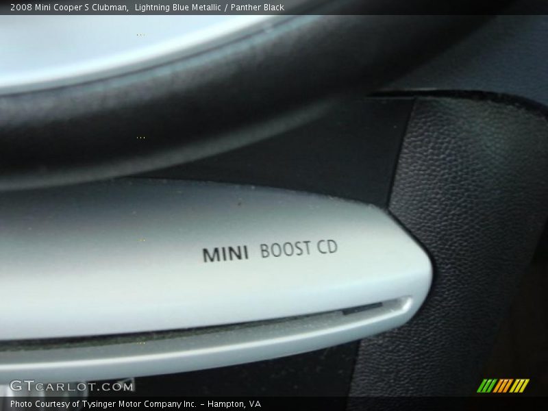 Lightning Blue Metallic / Panther Black 2008 Mini Cooper S Clubman