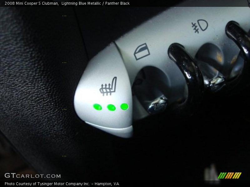 Lightning Blue Metallic / Panther Black 2008 Mini Cooper S Clubman