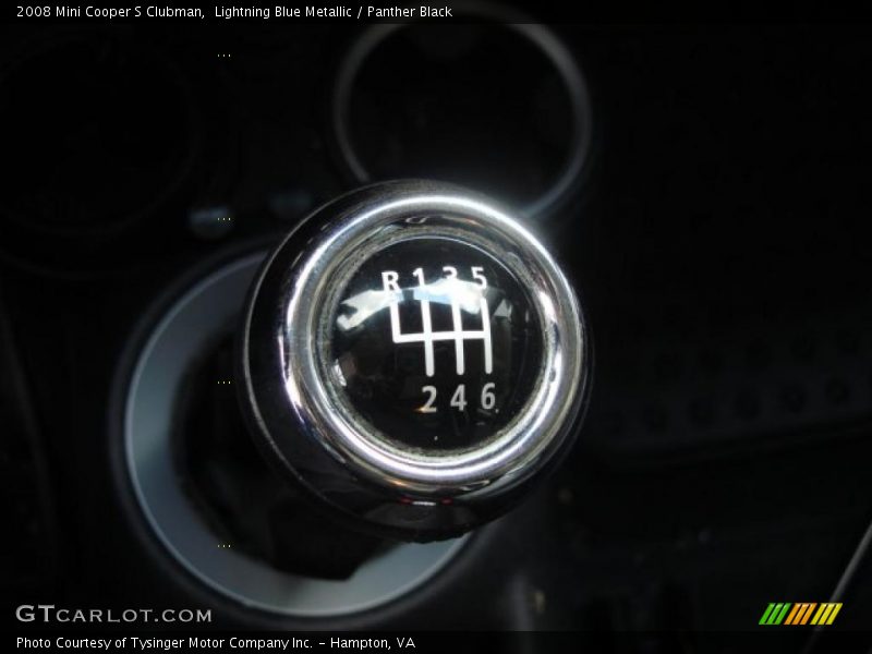 Lightning Blue Metallic / Panther Black 2008 Mini Cooper S Clubman