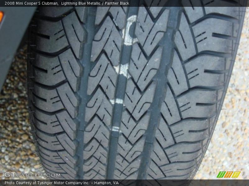 Lightning Blue Metallic / Panther Black 2008 Mini Cooper S Clubman
