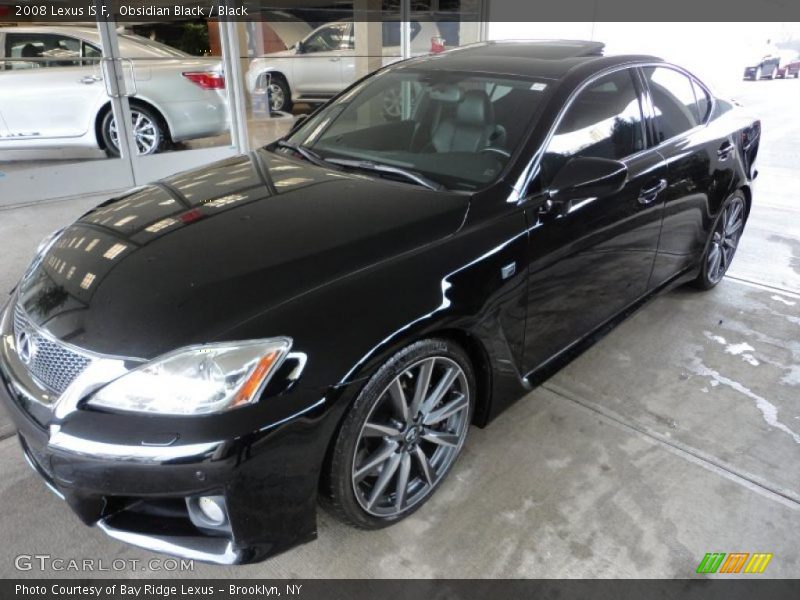 Front 3/4 View of 2008 IS F